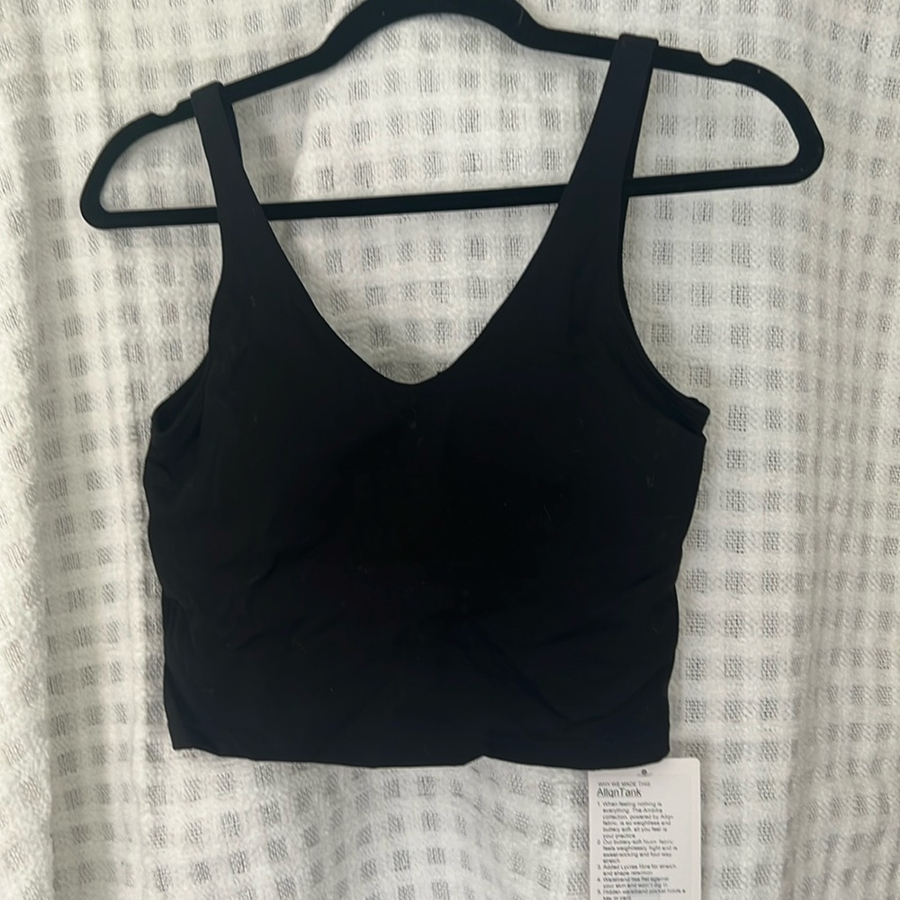 NWT lululemon align tank sz 6